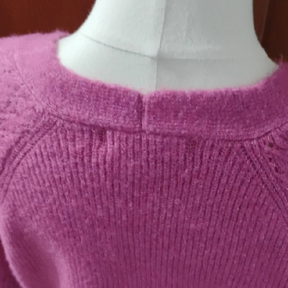 Les Serein Fuchsia Cardigan Sweater - Picture 8 of 10